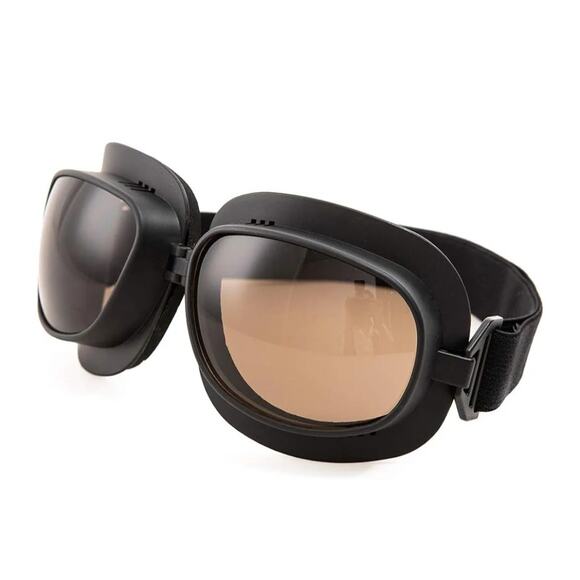 Motorcycle Goggles Pilot Retro Adjustable Motocross 4 Wheeler Outdoor Eyewe... - Picture 5 of 6